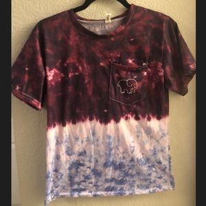 Ivory Ella Tie Dye Elephant Tee